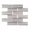 Andova Tiles SAMPLE-Daazen Borealis 2 in. x 6 in. Glass Mosaic Wall Tile SAM-ANDDAA968 - alternate 2